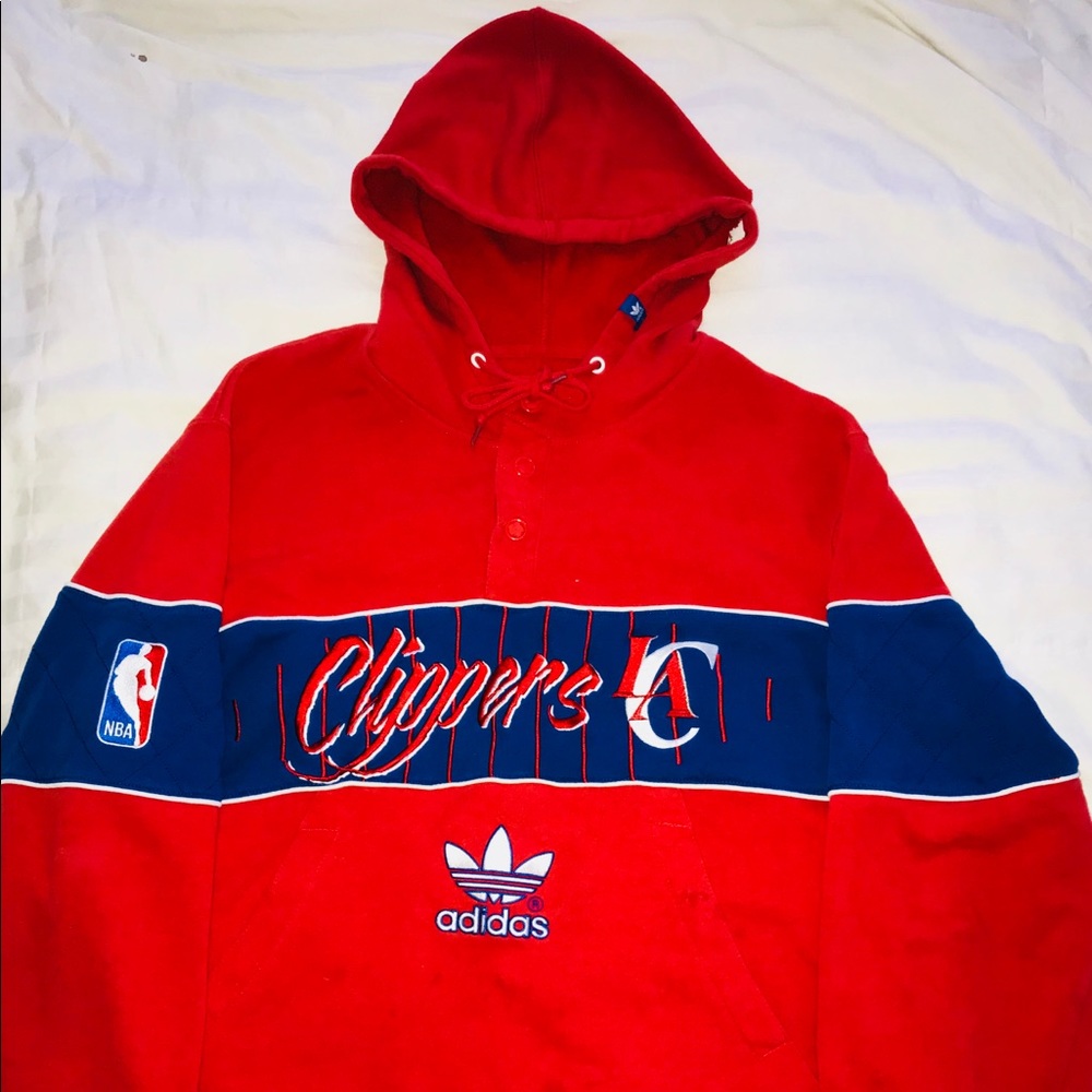 Men’s throwback LA Clippers Adidas Sweatshirt